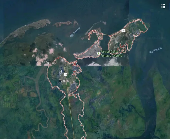 Tumaco map